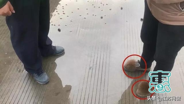 江苏泰州：姜堰男子酒驾遇事故老婆“顶包”，谁知一双鞋子出卖了她-4.jpg