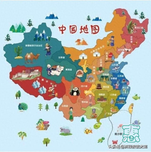 中国34个省份旅游景点攻略详细地图（首批）-1.jpg
